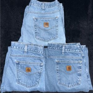 Vintage Carhartt Jeans Made In U.S.A. - Bundle!!
-Size 36- 36